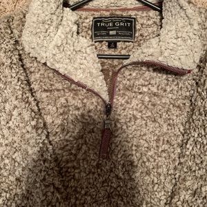 True Grit Sherpa pullover